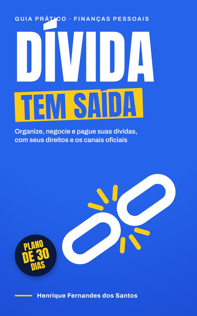 Capa do livro Dívida Tem Saída