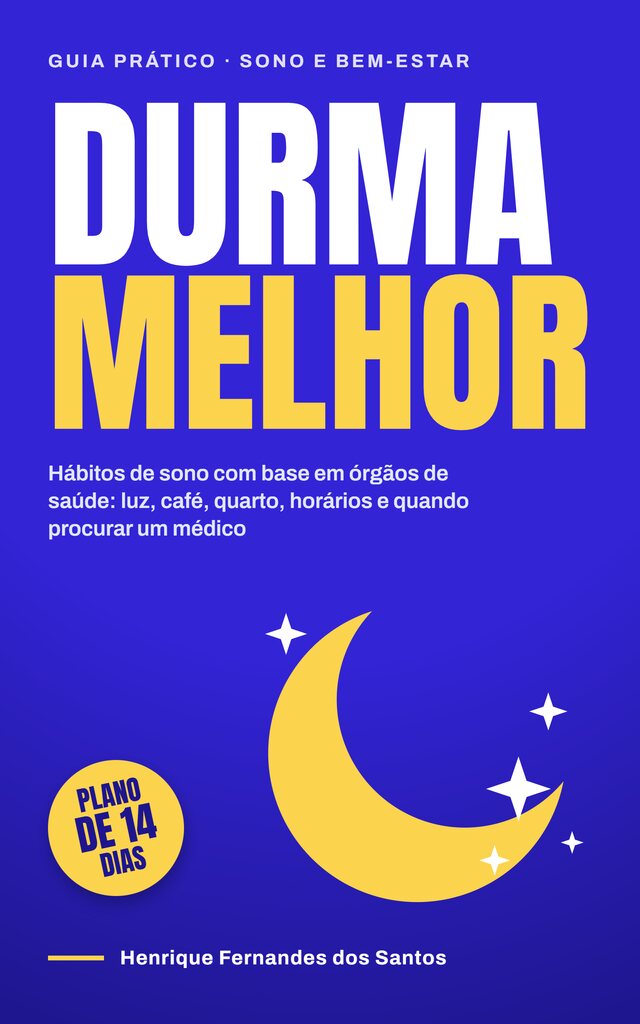 Capa do livro Durma Melhor